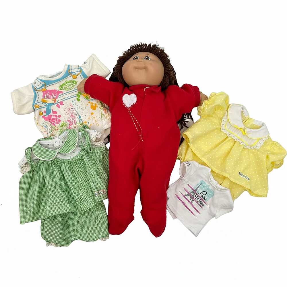Cabbage Patch Kids Vintage Brunette Doll & Clothing | OS Girls